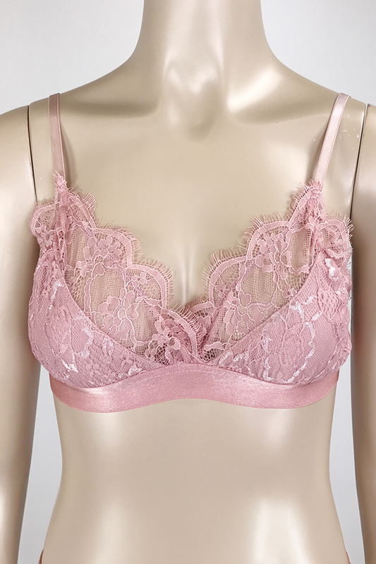 Lace Bra Rose Pink